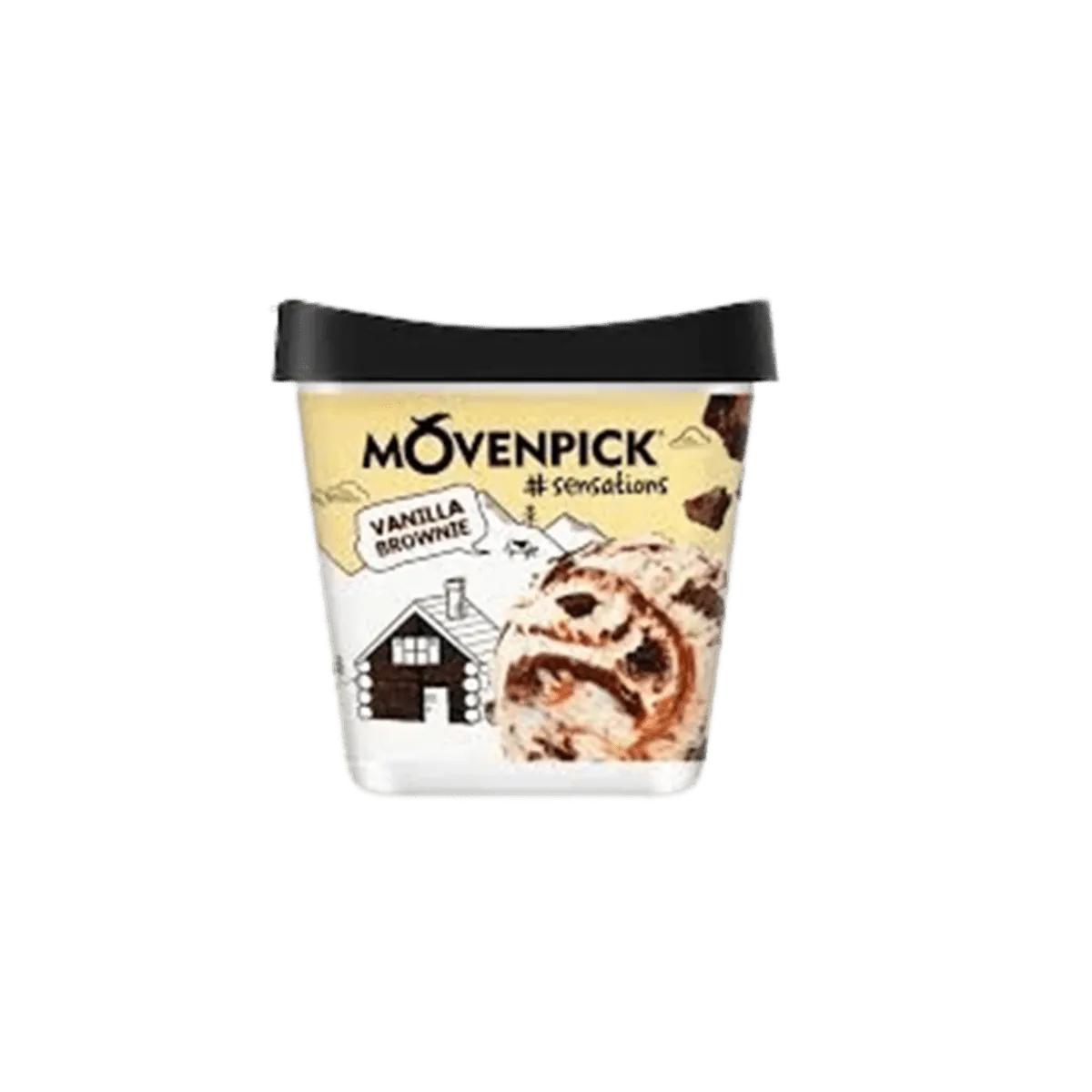 Movenpick Ice Cream Vanilla Brownie 500Ml