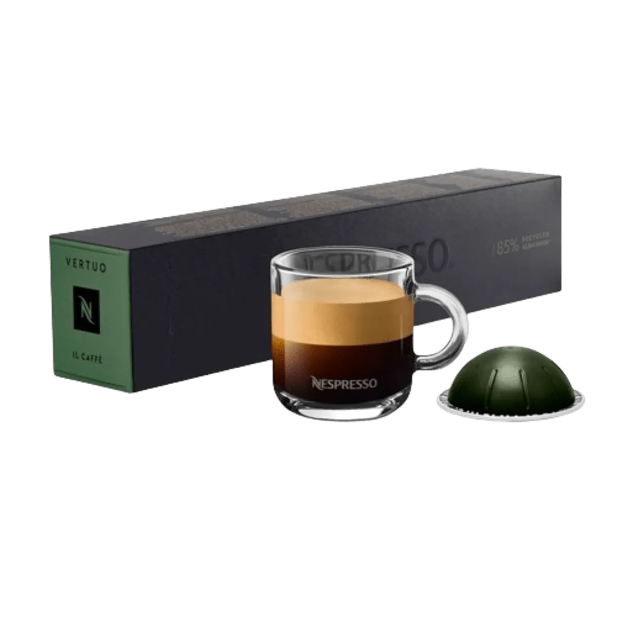 Nespresso Coffee Pods IL caffe 85% Recycled Aluminium 70g
