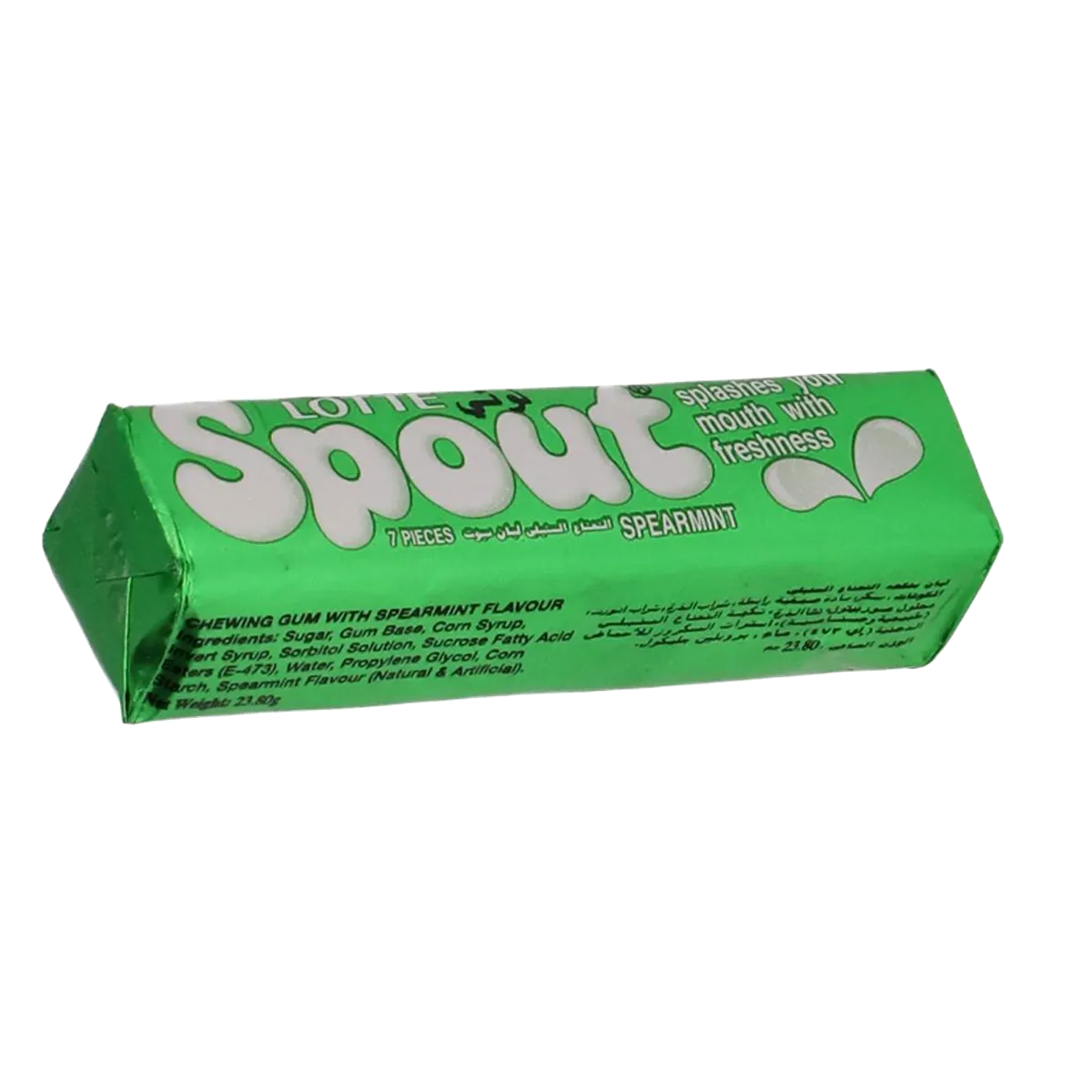 Lotte Spearmint Spout Gum 23.80g