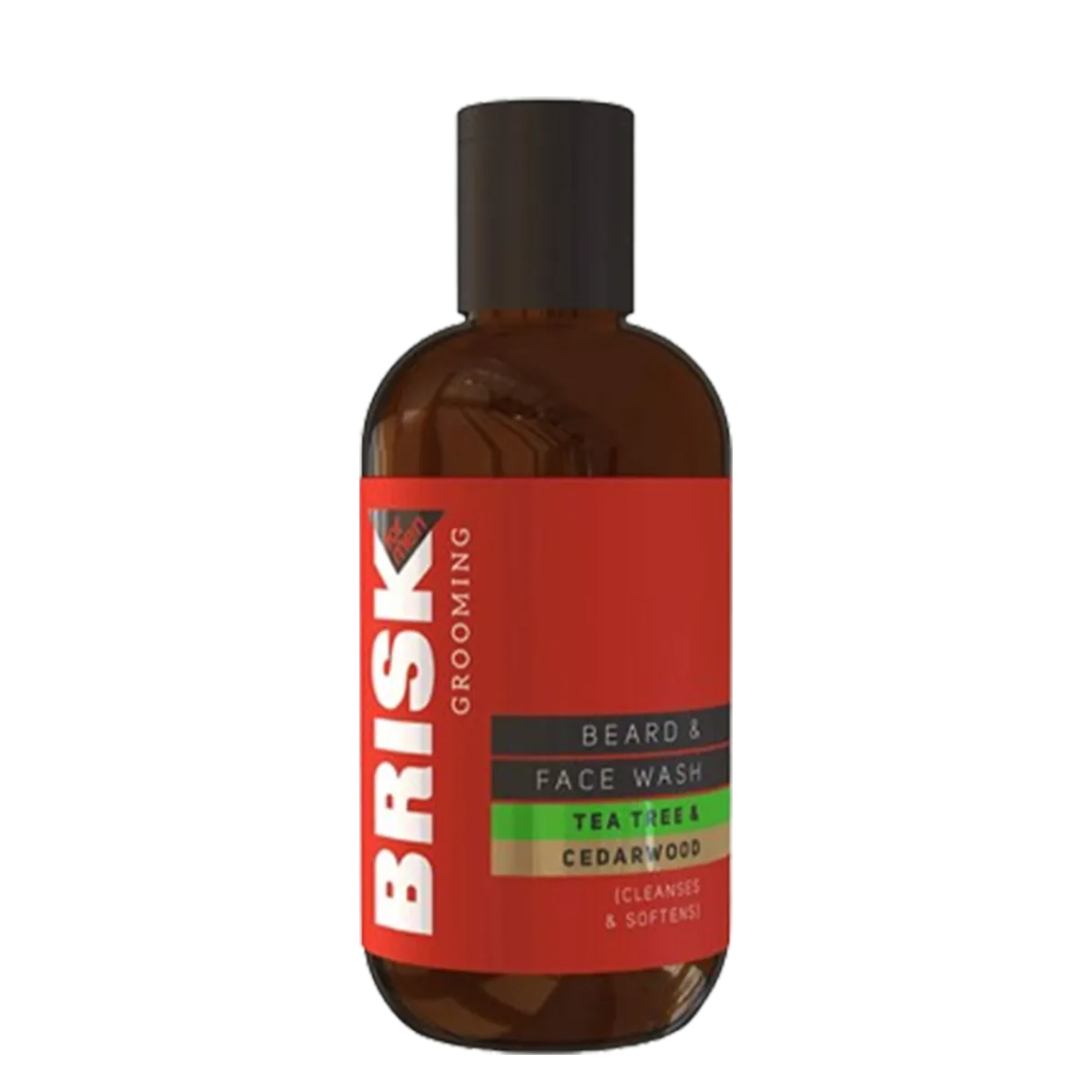 Brisk Beard Shampoo Tea Tree Cedarwood 150ml