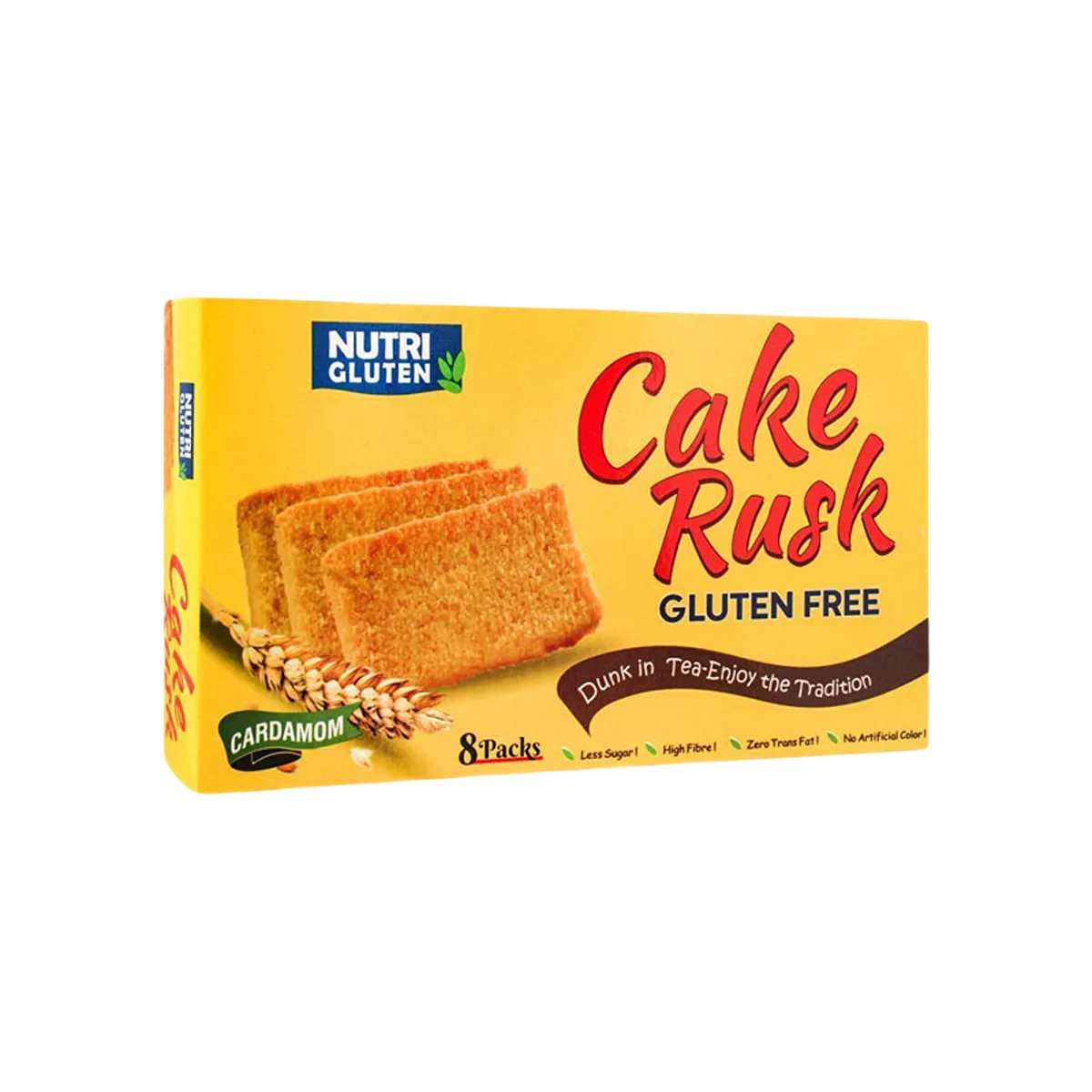 Nutri Gluten Free Cardamom Cake Rusk 100g