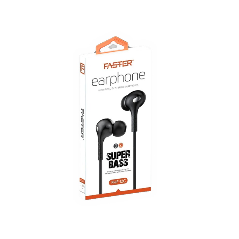 FASTER FHF-12C SUPER BASS EARPHONE