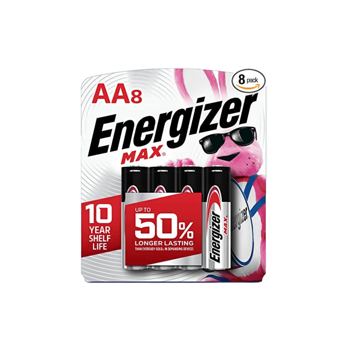 Energizer Max AA Battries 8 Pack