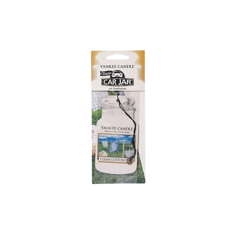 Yankee Candle Car Air Freshner Clean Cotton 12g