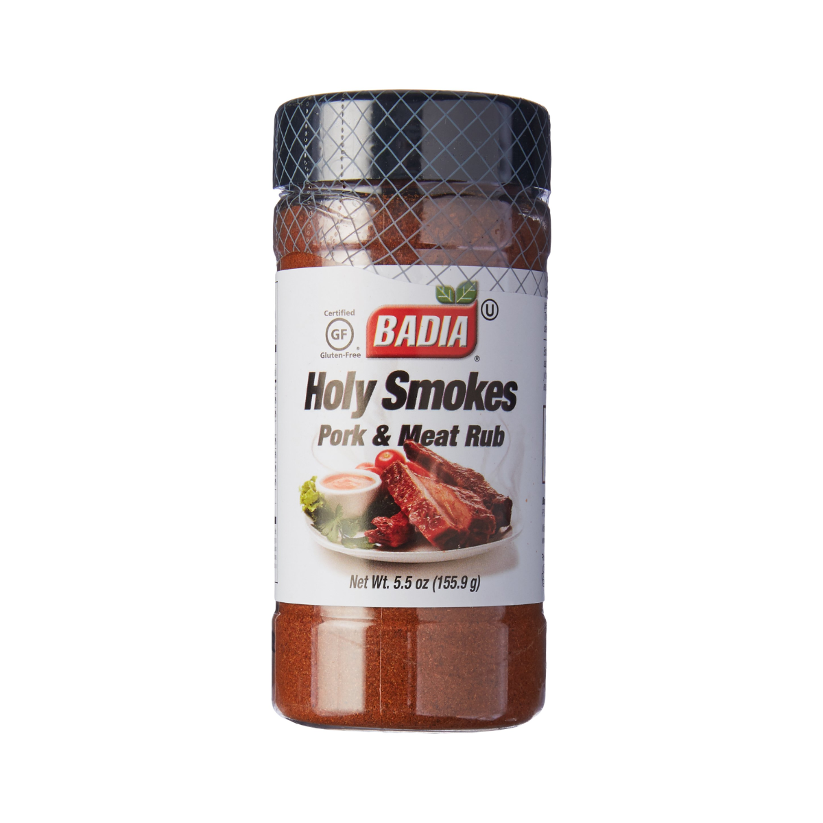 Badia Holy Smokes Meat and Pork Rub, Case Of 6, 5.5 oz