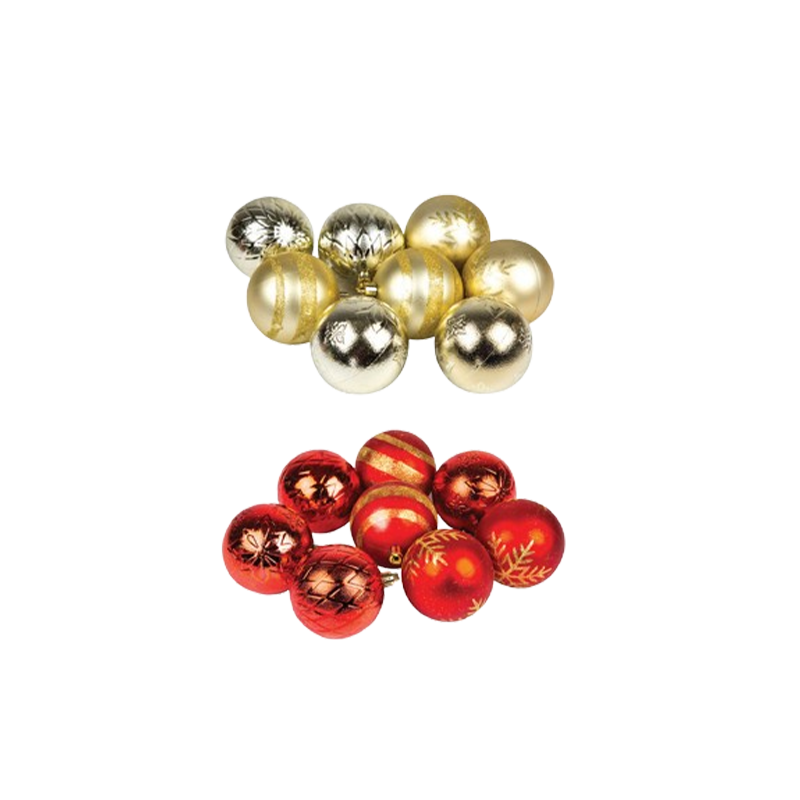 Chamdol X Mas 1Pcs 120Mm Plastic Balls 3 Asst Color
