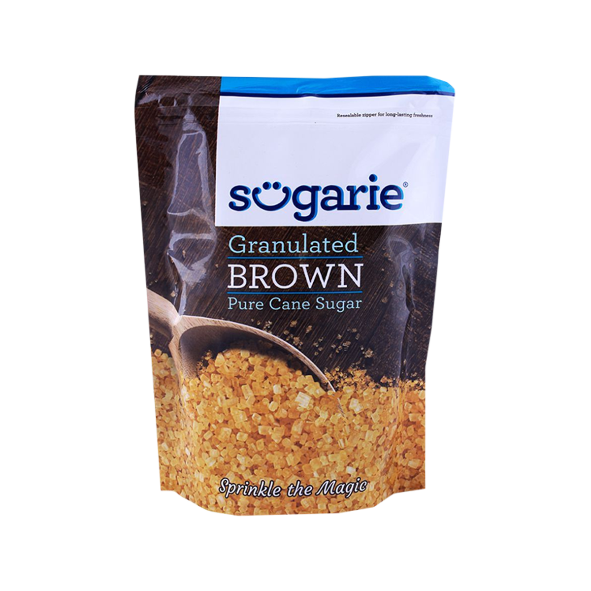 Sugarie Granulated Brown Sugar Sachet Pouch 500g