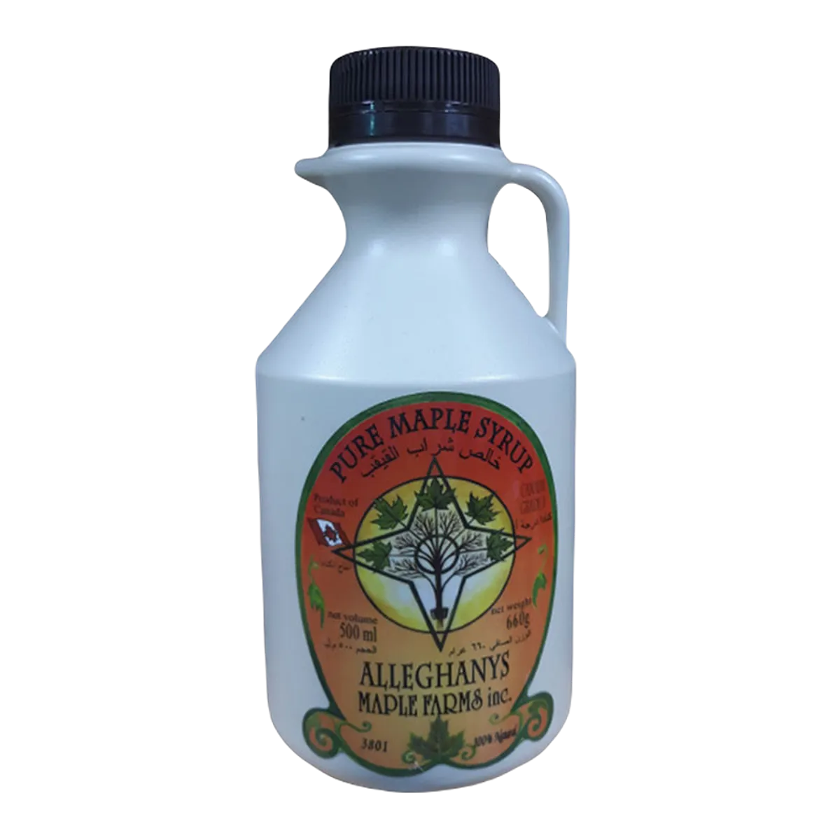 Alleghanys Pure Maple Syrup 500ml