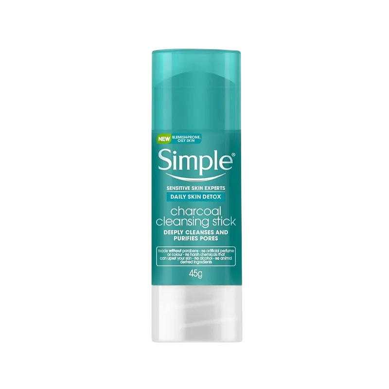 Simple Charcoal Face Cleanser 45g