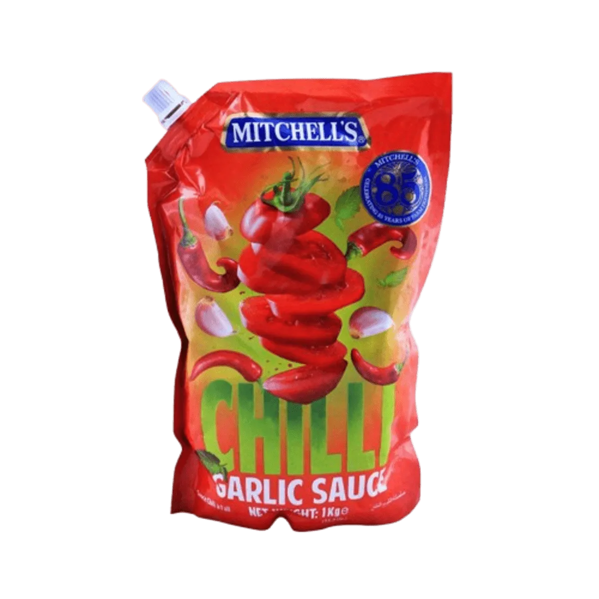 Mitchells Chilli Garlic Sauce Pouch 1Kg