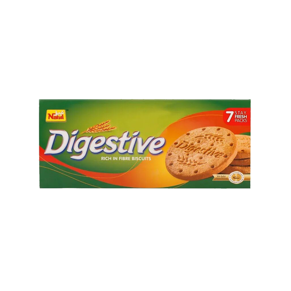 Nabil Digestive Rich in Fibre Biscuits 7 Stay 300g