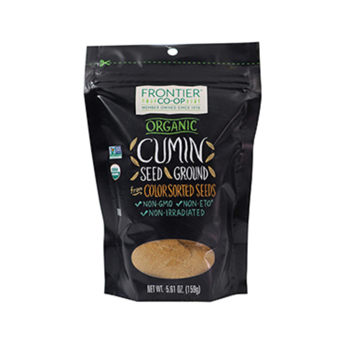Frontier Nat Prod Co-op, Cumin Seed Powder Ground Single Bulk Item, 1 Each, 1 lb