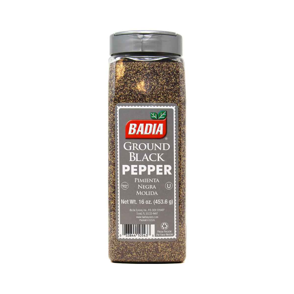 Badia, Ground Black Pepper, Case Of 6, 16 oz