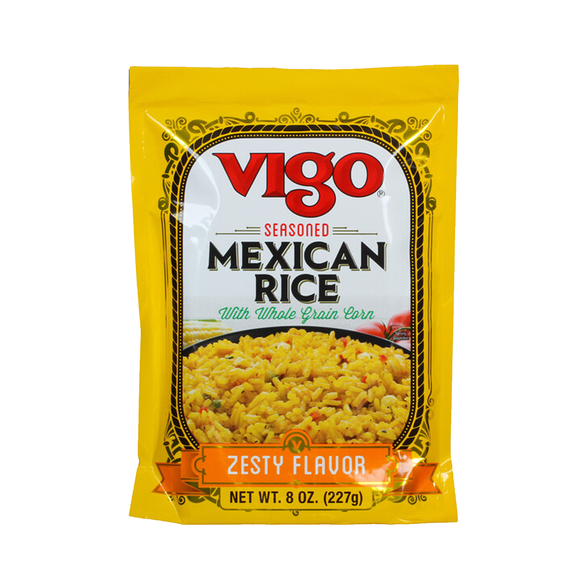 Vigo, Zesty Seasoned Mexican Rice With Whole Grain Corn, Case Of 6, 8 oz