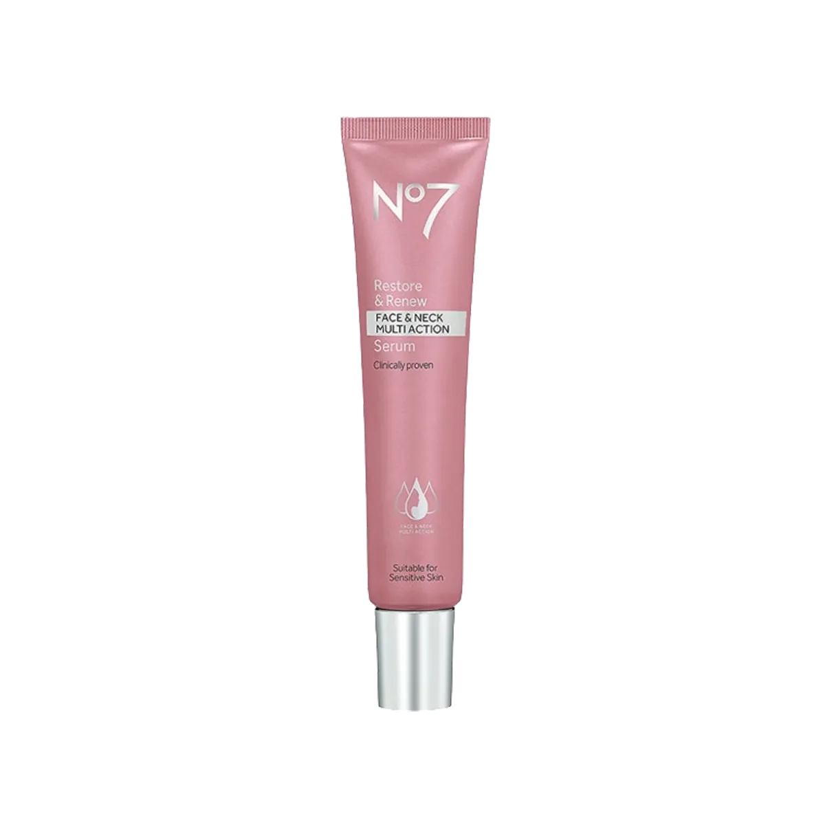 No7 Restore & Renew Face & Neck Multi Action Serum 30ml