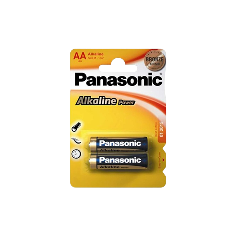 Panasonic Alkaline AA 2P