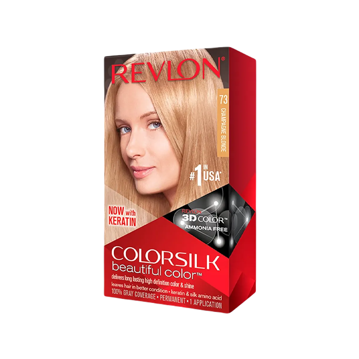 Revlon 3D Hair Color Champagne Blonde 73