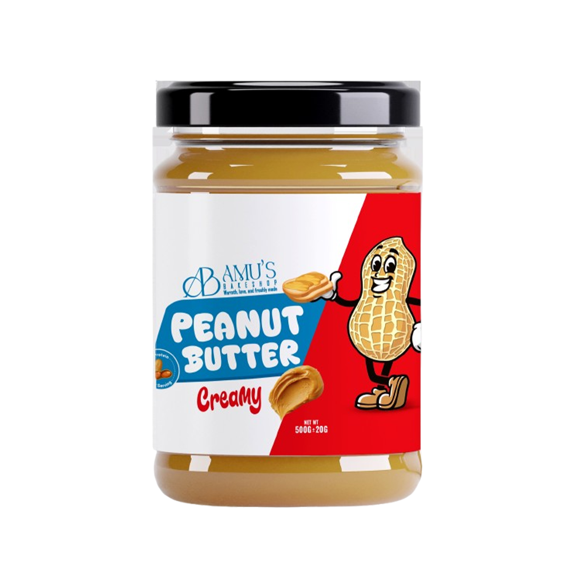 Amus Peanut Butter Chunky 500g