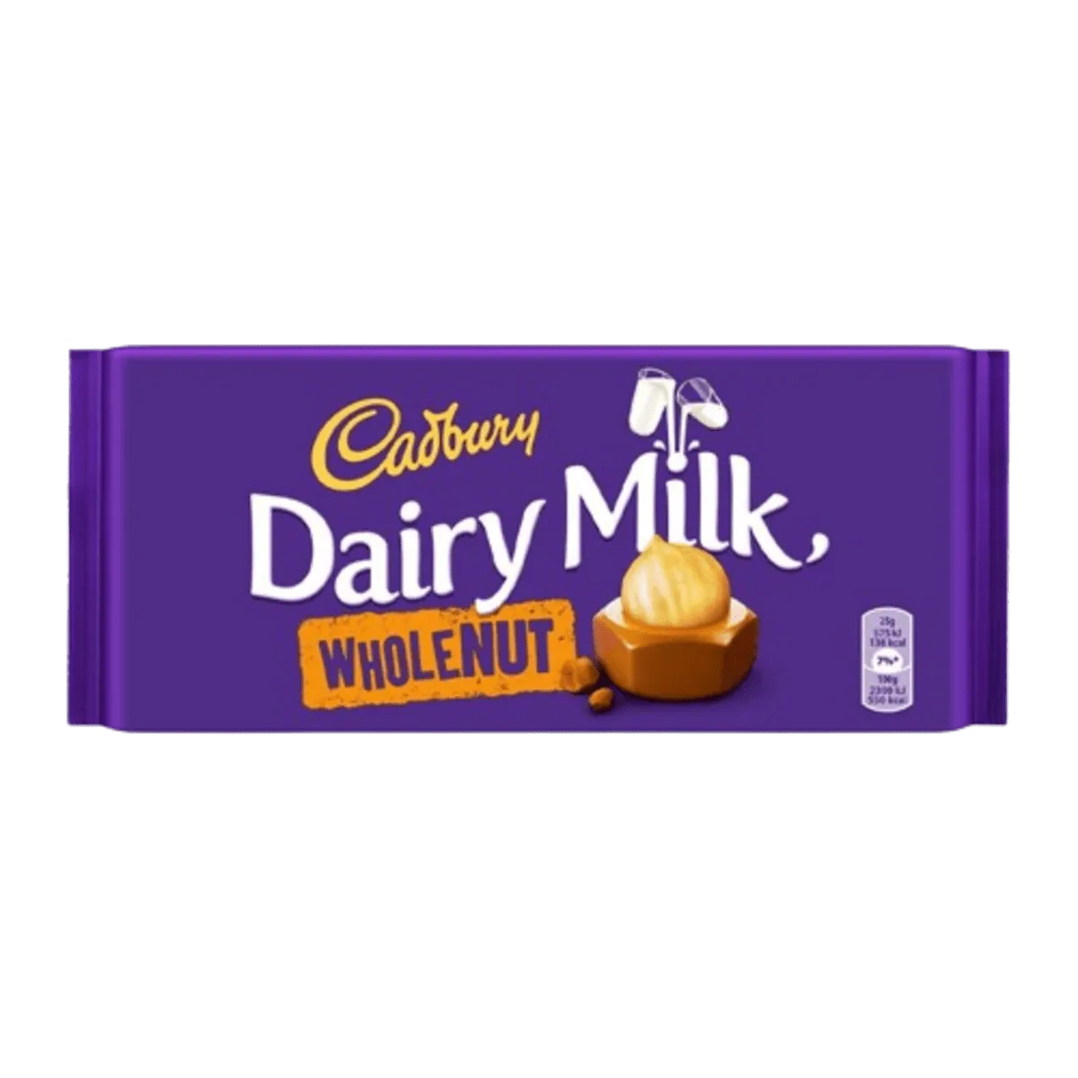 Cadbury Dairy Milk Whole Nut Chocolate 180g