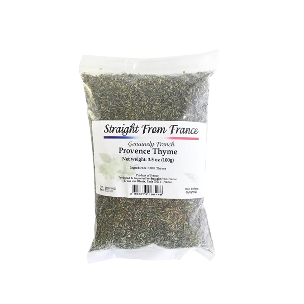 Straight from France - Ground Provence Thyme leaves - Case of 50 - 3.5oz