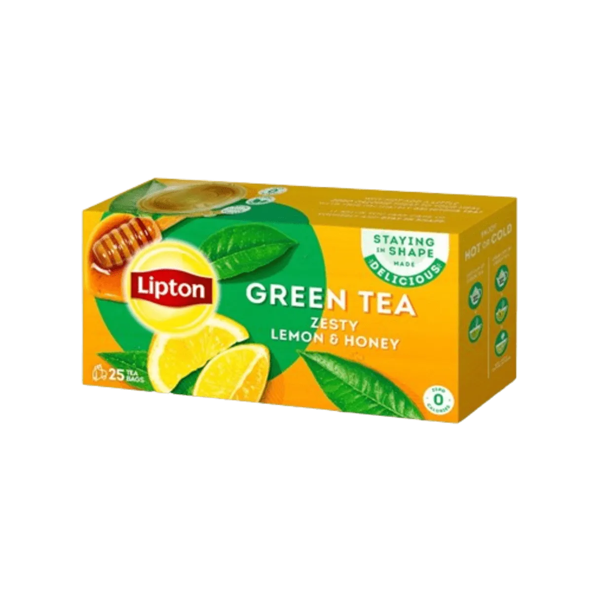 Lipton Green TEA LEMON AND HONEY 25 TEA BAGS