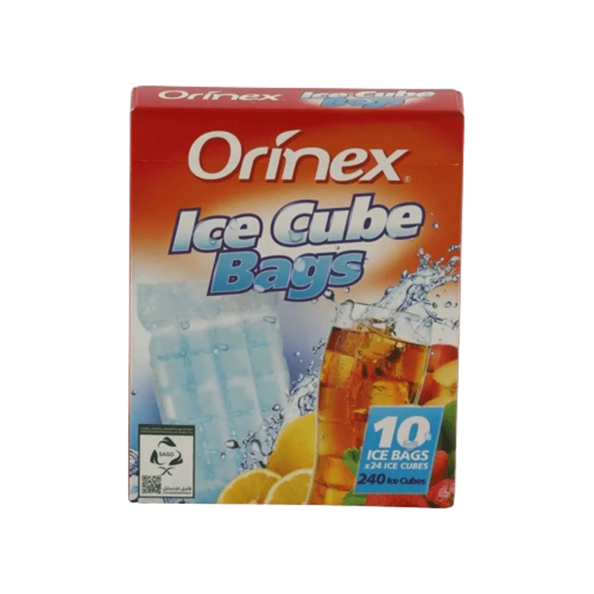 Orinex Ice Cube Bags 10 Ice Bags