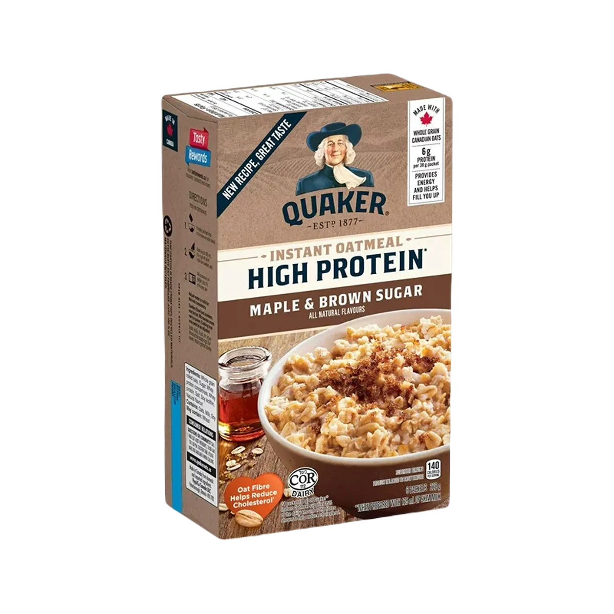Quaker Oatmeal Brown Sugar 228g