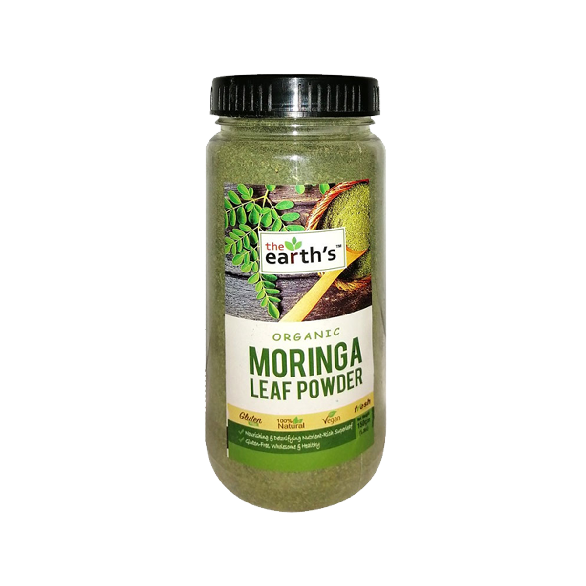 The Earths Moringa Leaf Power 150g