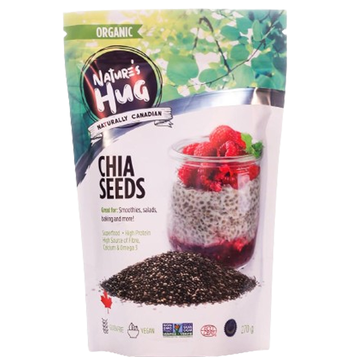Natures Hug Chia Seeds 270g