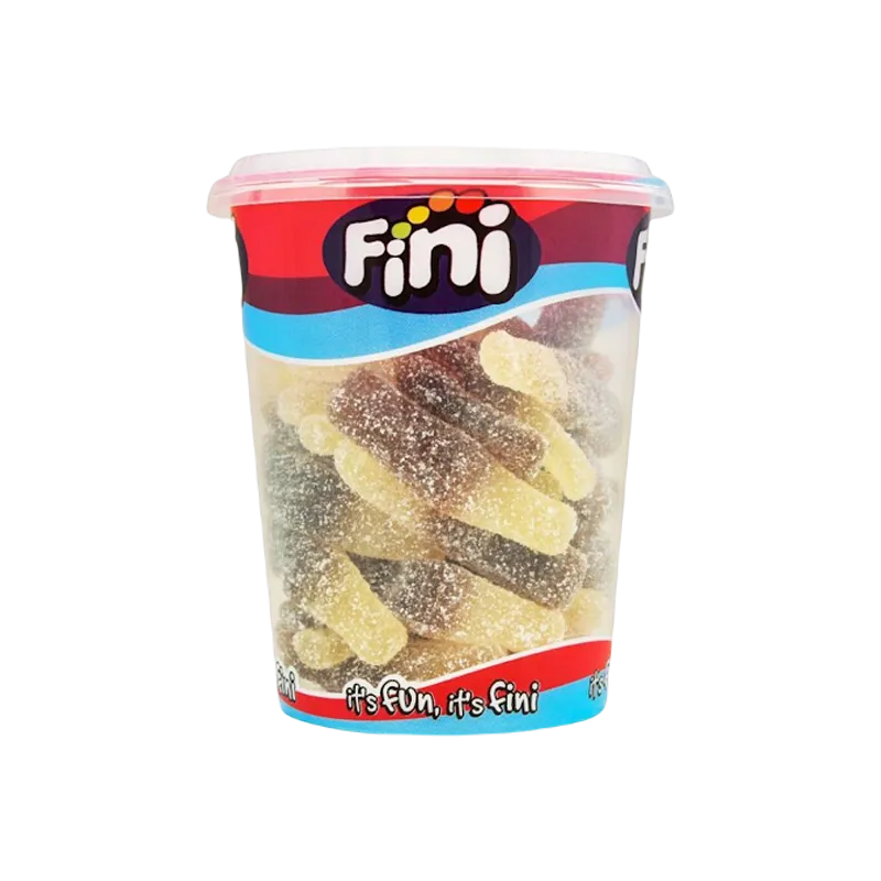 Fini Jelly Sour Cola Bottles jar 200g