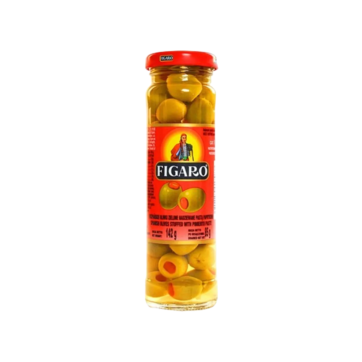 Figaro Green Olives Stuffed 142g