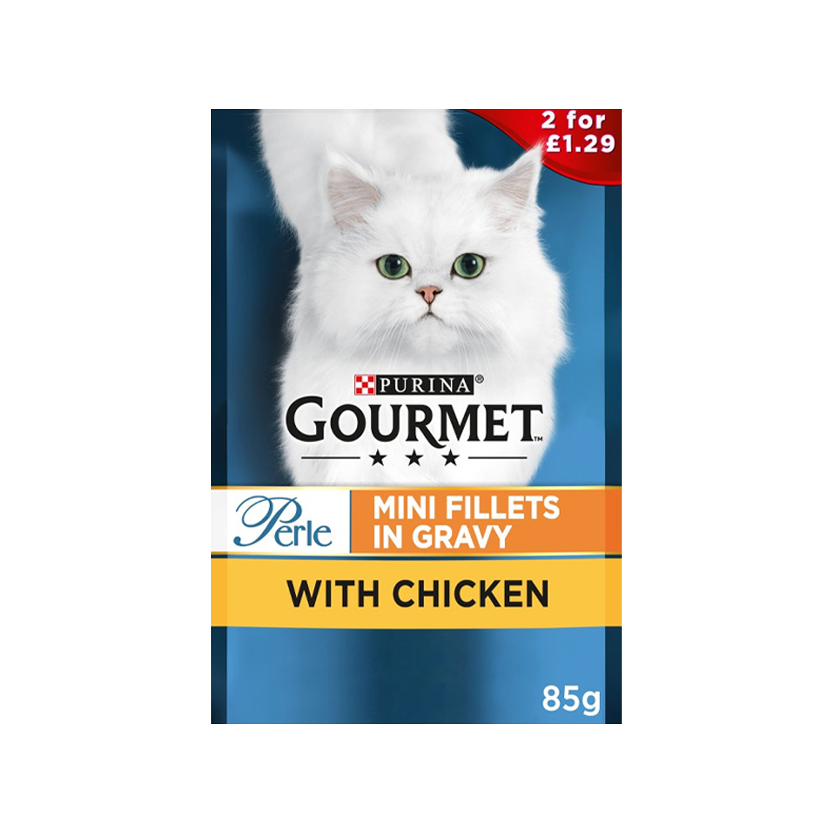 Purina Gourmet Perle Mini Gravy with Chicken 85g