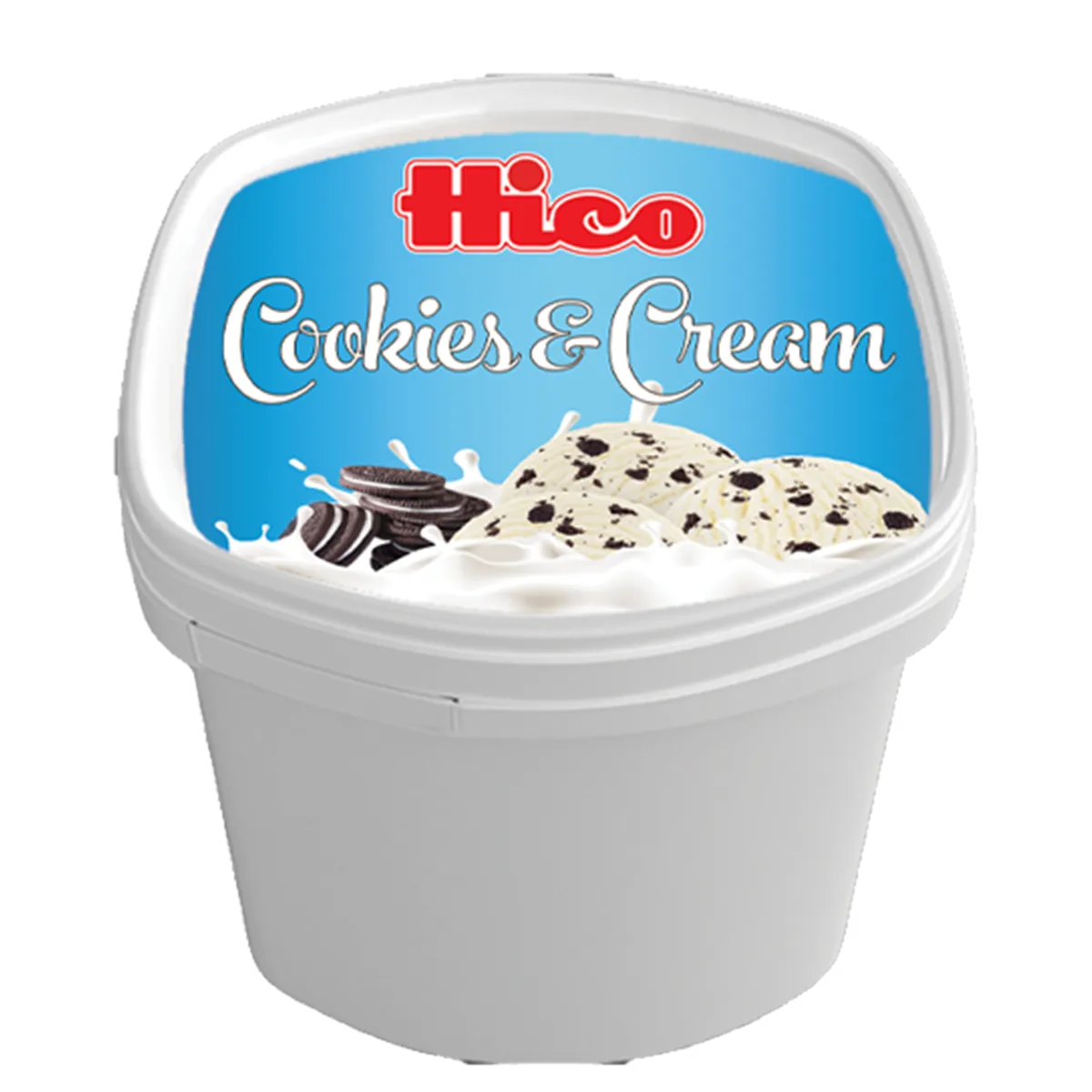 Hico Ice Cream Cookies & Cream Tub 700ml