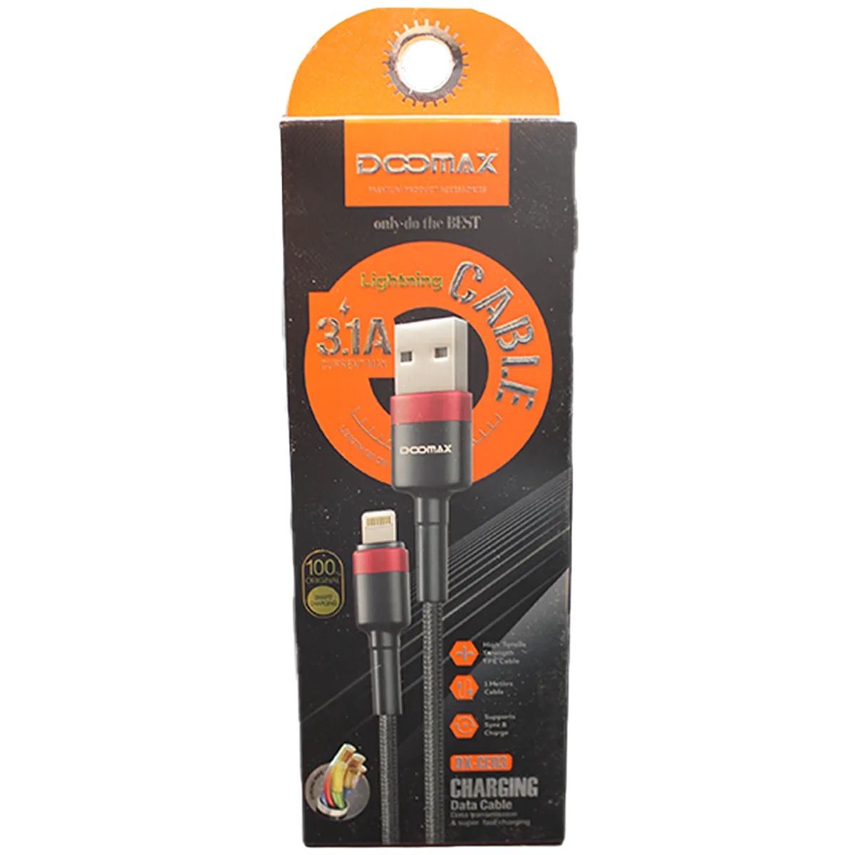 Domax Fast Charging Cable Iphone