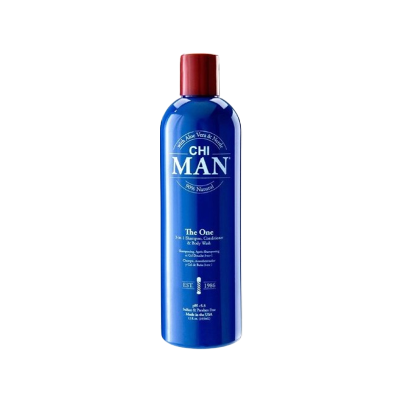 CHI- Man The One 3-in-1 Shampoo, Conditioner & Body Wash