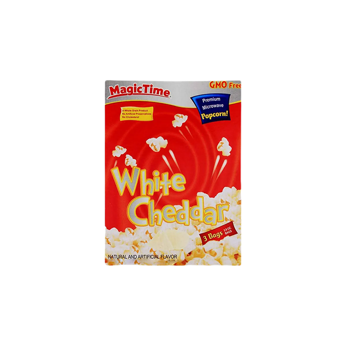 Magic Time Popcorn White Cheddar 297g