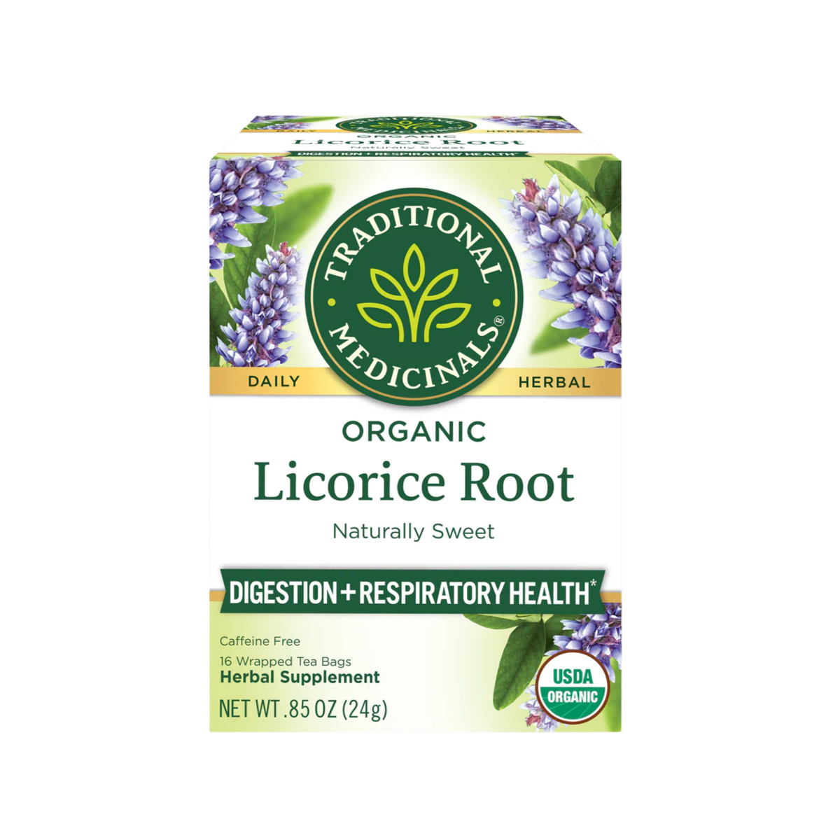 Traditional Medicinals Organic Licorice Root Tea 16 count