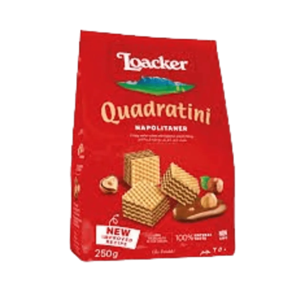 Loacker Wafers Quadratini Napolitaner