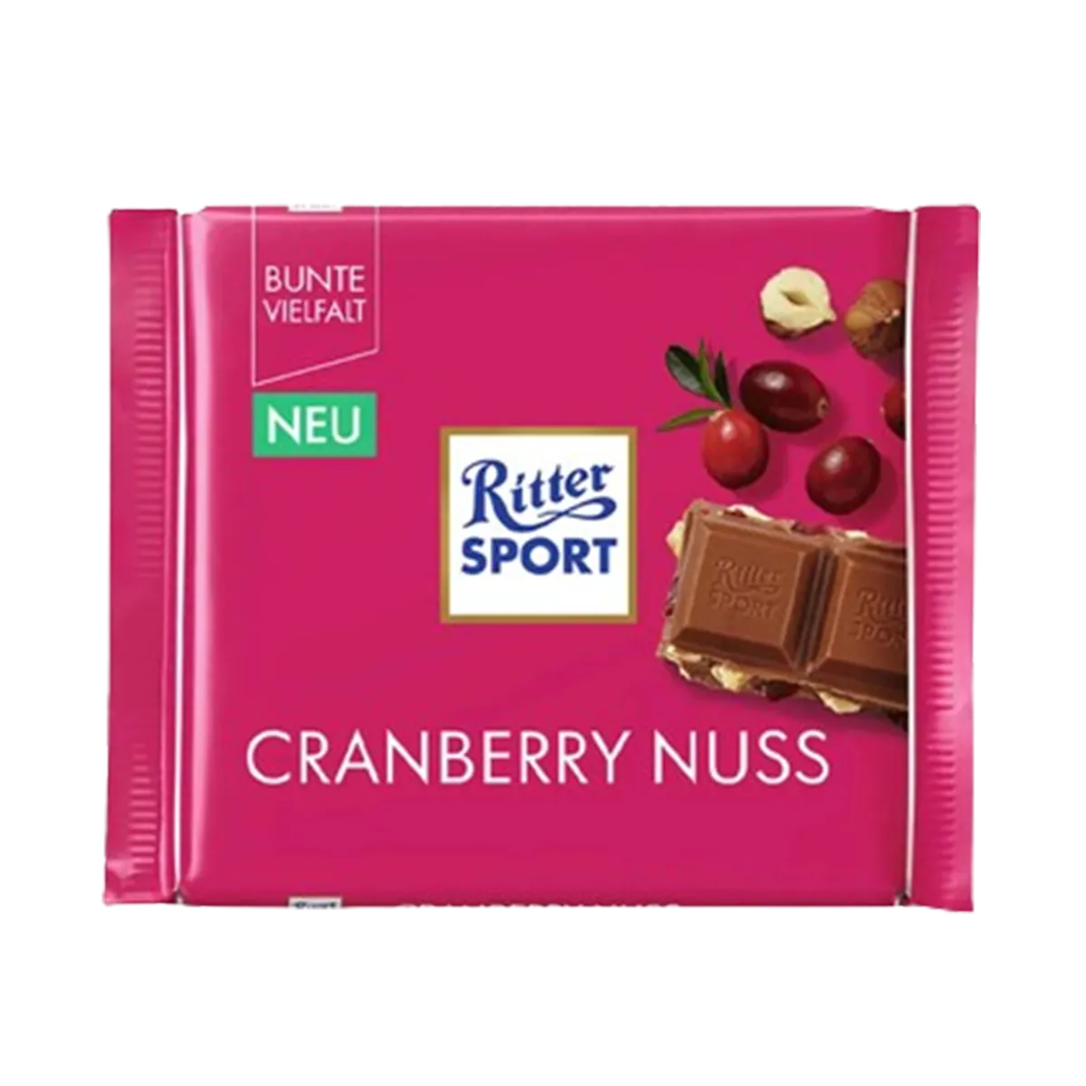 Ritter Sport Chocoalte Cranberry Nuss 100g