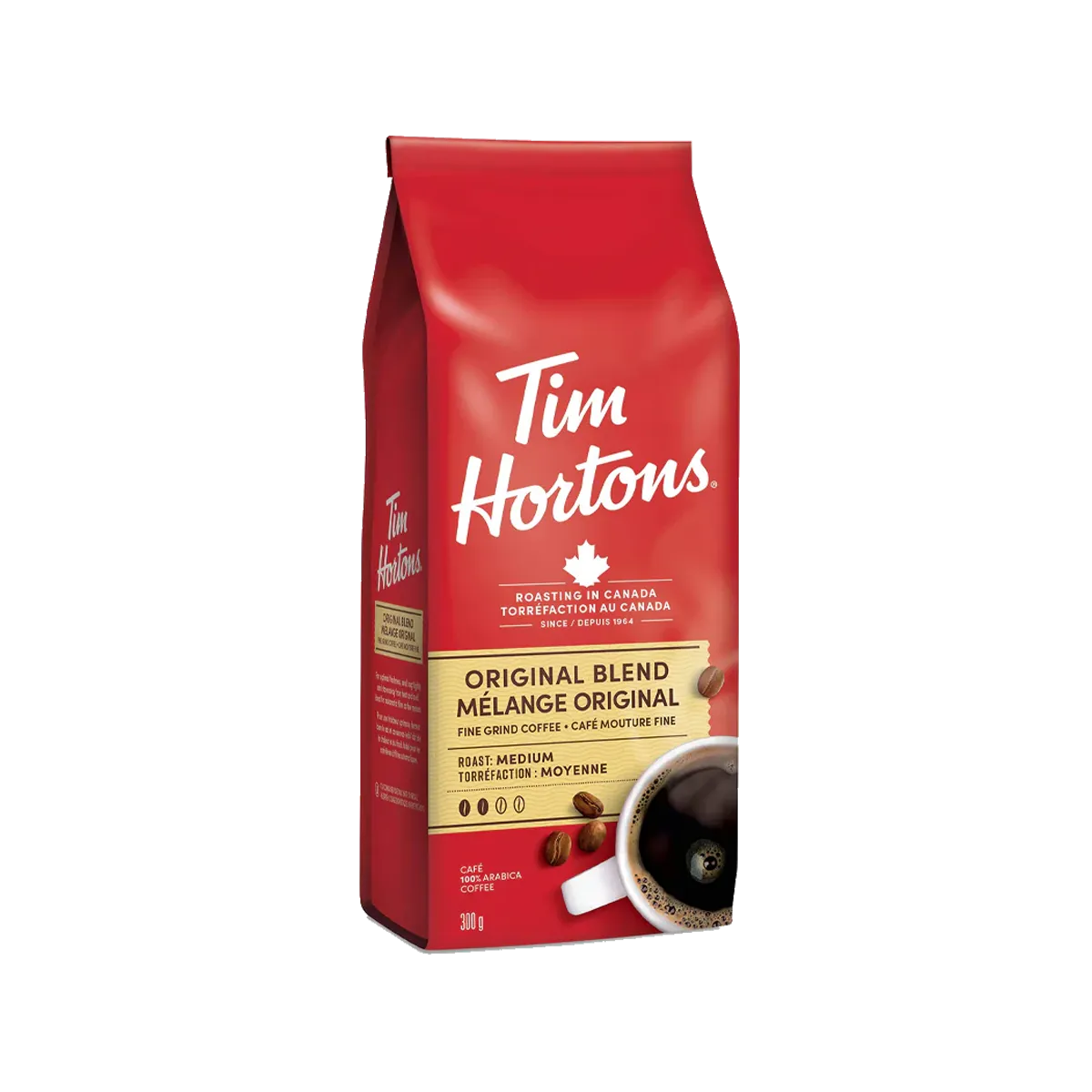 Tim Hortons Roast Medium Arabica Blend Coffee 300G