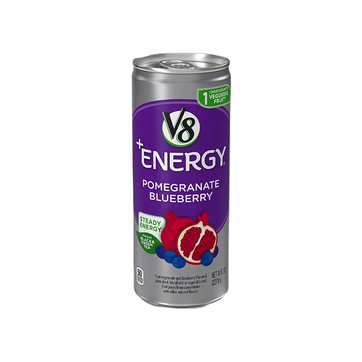 V8 Pomegranate Blueberry Flavoured Juice Can 237ml