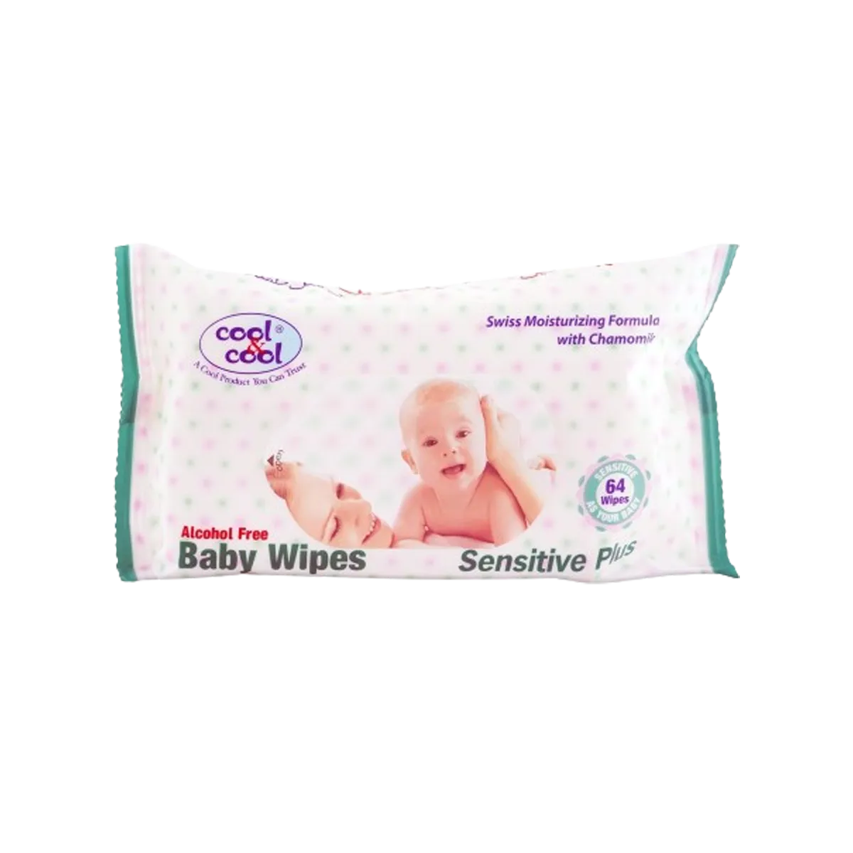 Baby Wipes sensitive plus 64wips