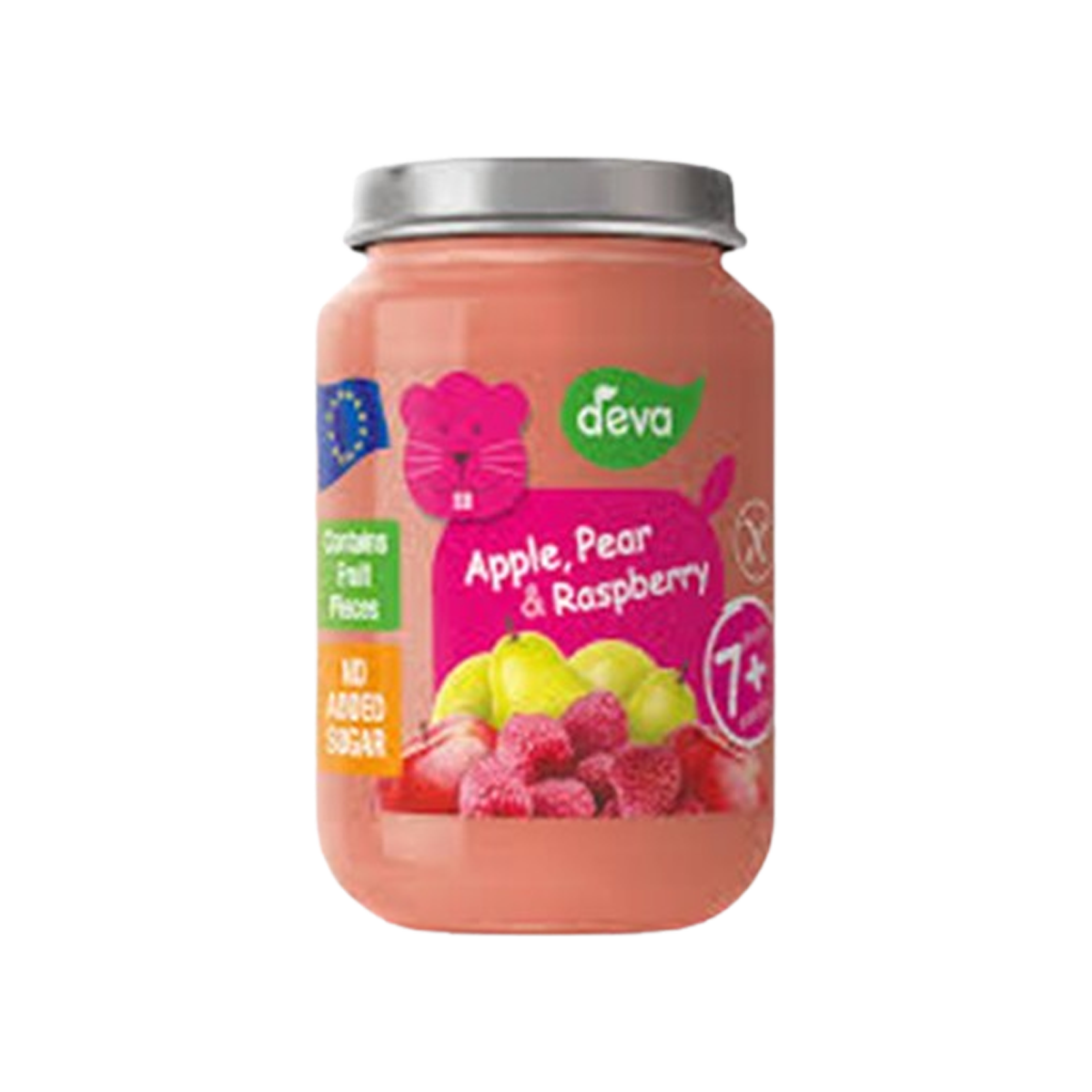 Deva Baby Food Apple Pear Strawberry 200g