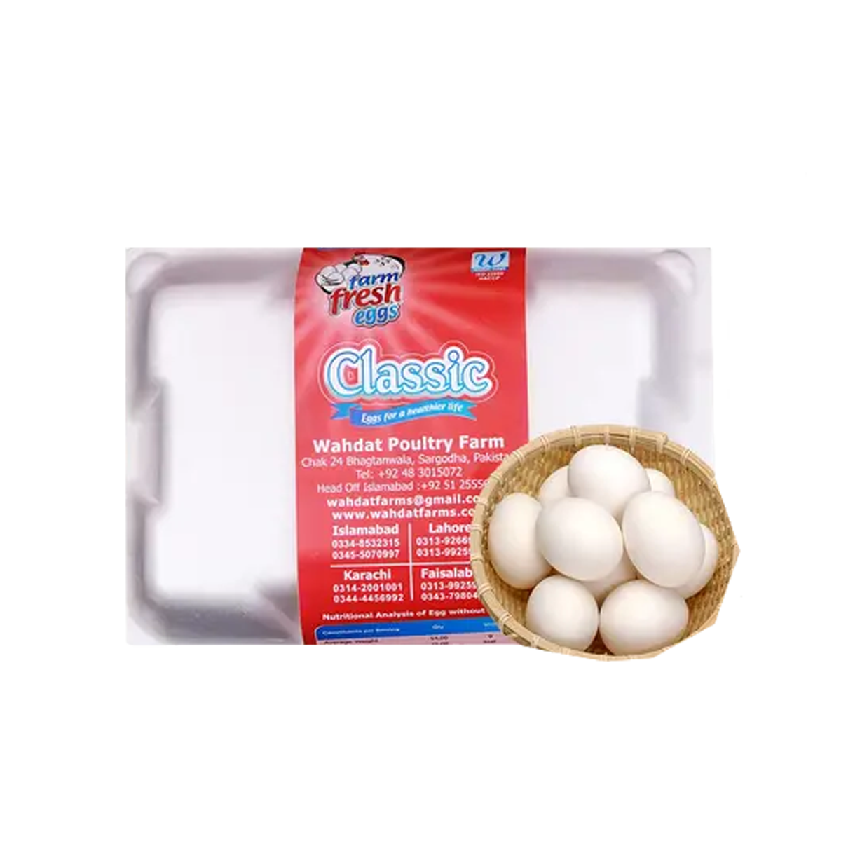 Farm Fresh Classic Eggs 6 Pcs