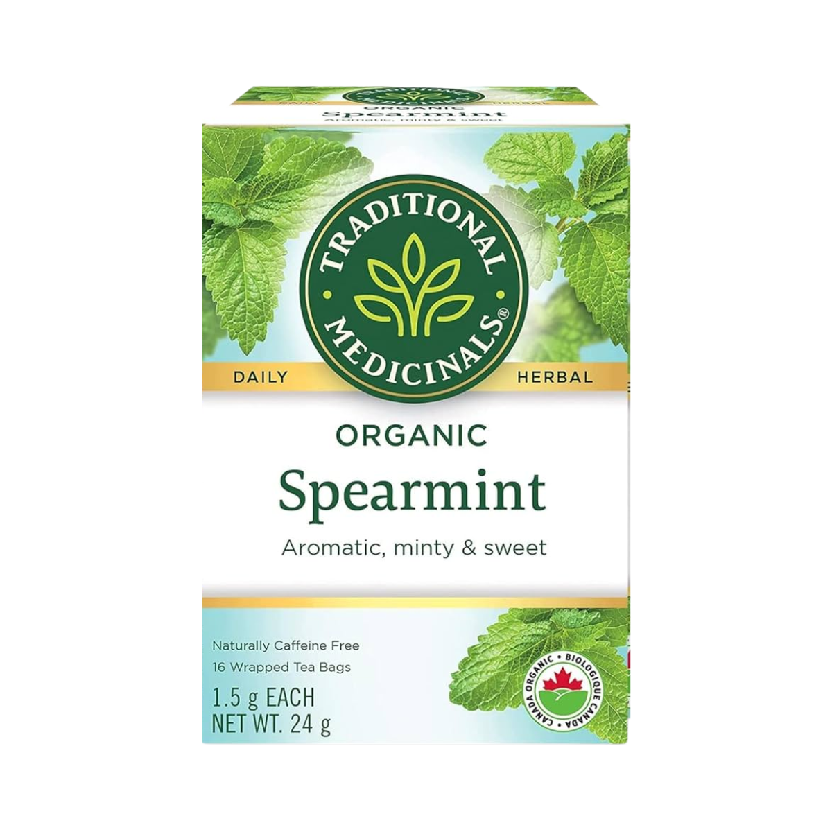 Traditional Medicinals Organic Spearmint Tea 16 count