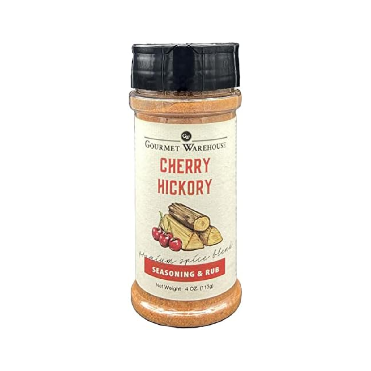 Gourmet Warehouse, Cherry Hickory Seasoning, 4 oz, Case of 6