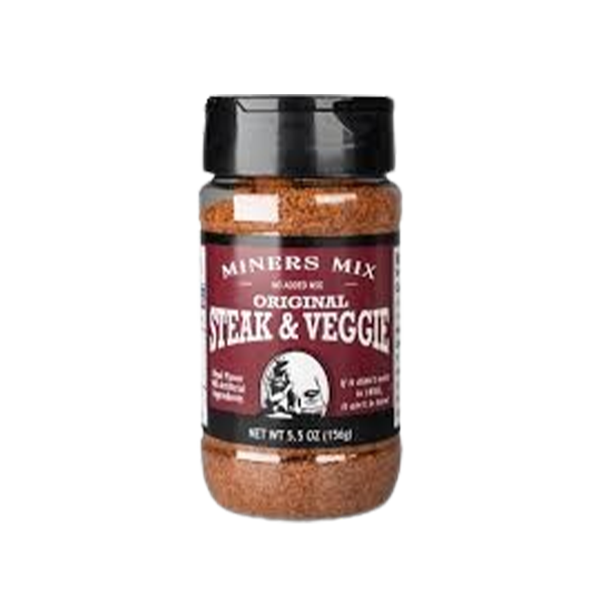 Miners Mix, Original Steak and Veggie Seasoning and Rub - Case of 6 - 5.5 OZ
