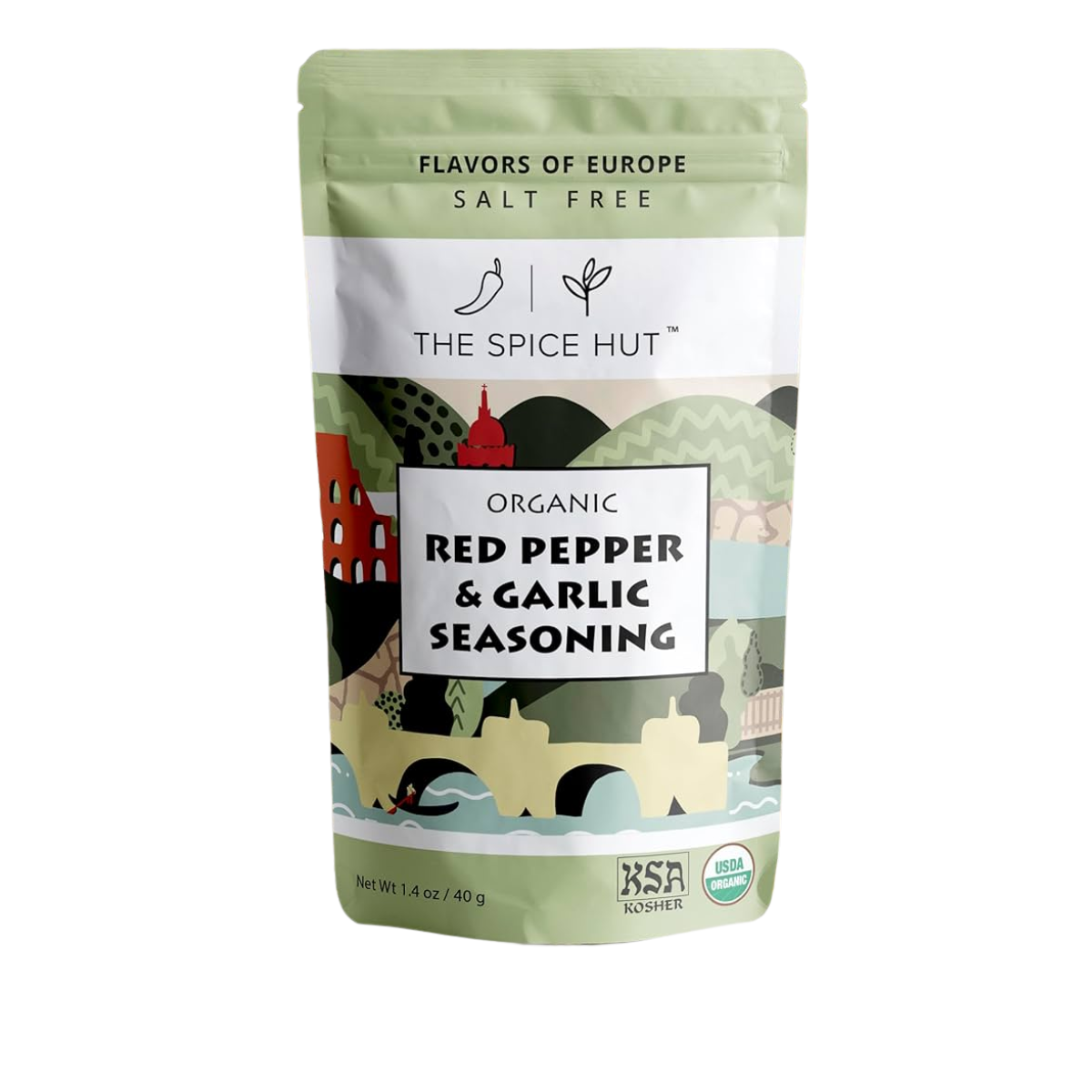 The Spice Hut, Organic Italian Seasoning, Case of 6 Pouches, 0.85 Ounces / Pouch