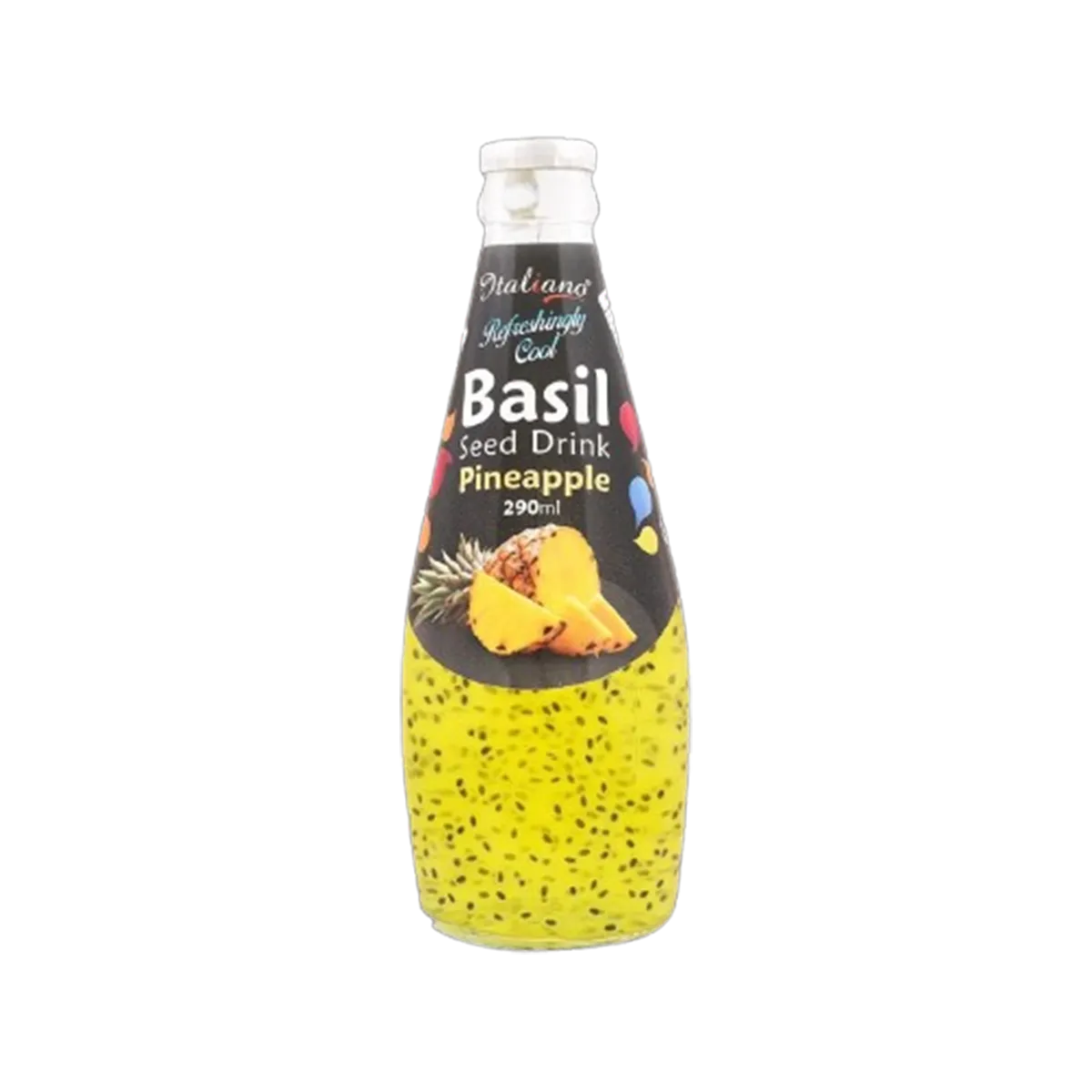 Italiano Basil Seed Drink Pineapple 290Ml