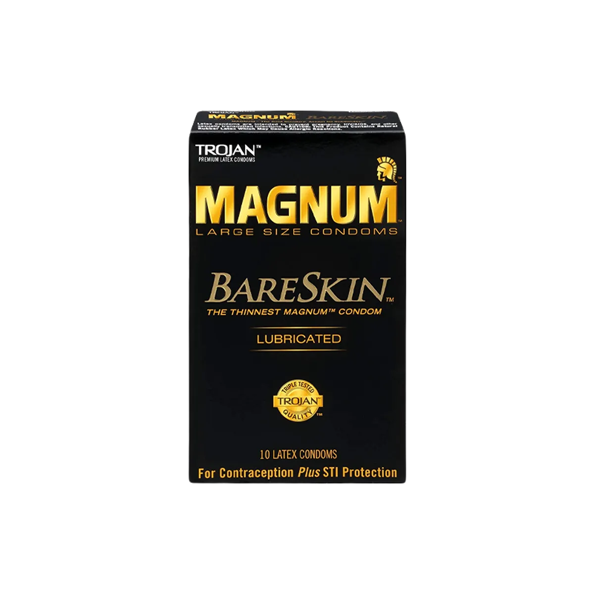 Trojan Magnum Condom Bareskin 10 Pack